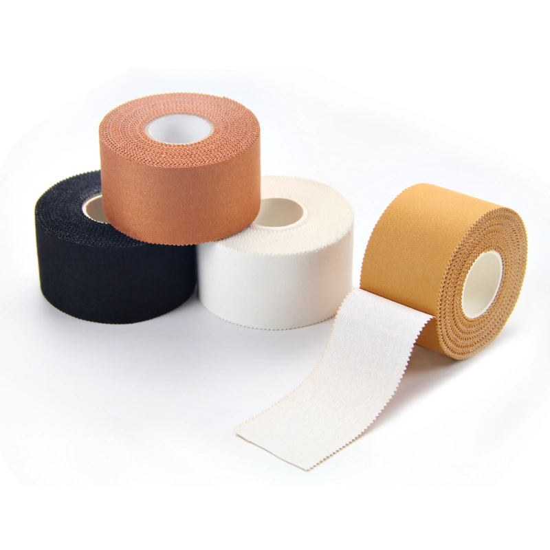 Otros deportes de la seguridad de flejes de rígidos Leukotape Classic Strappal algodón cinta adhesiva de formación