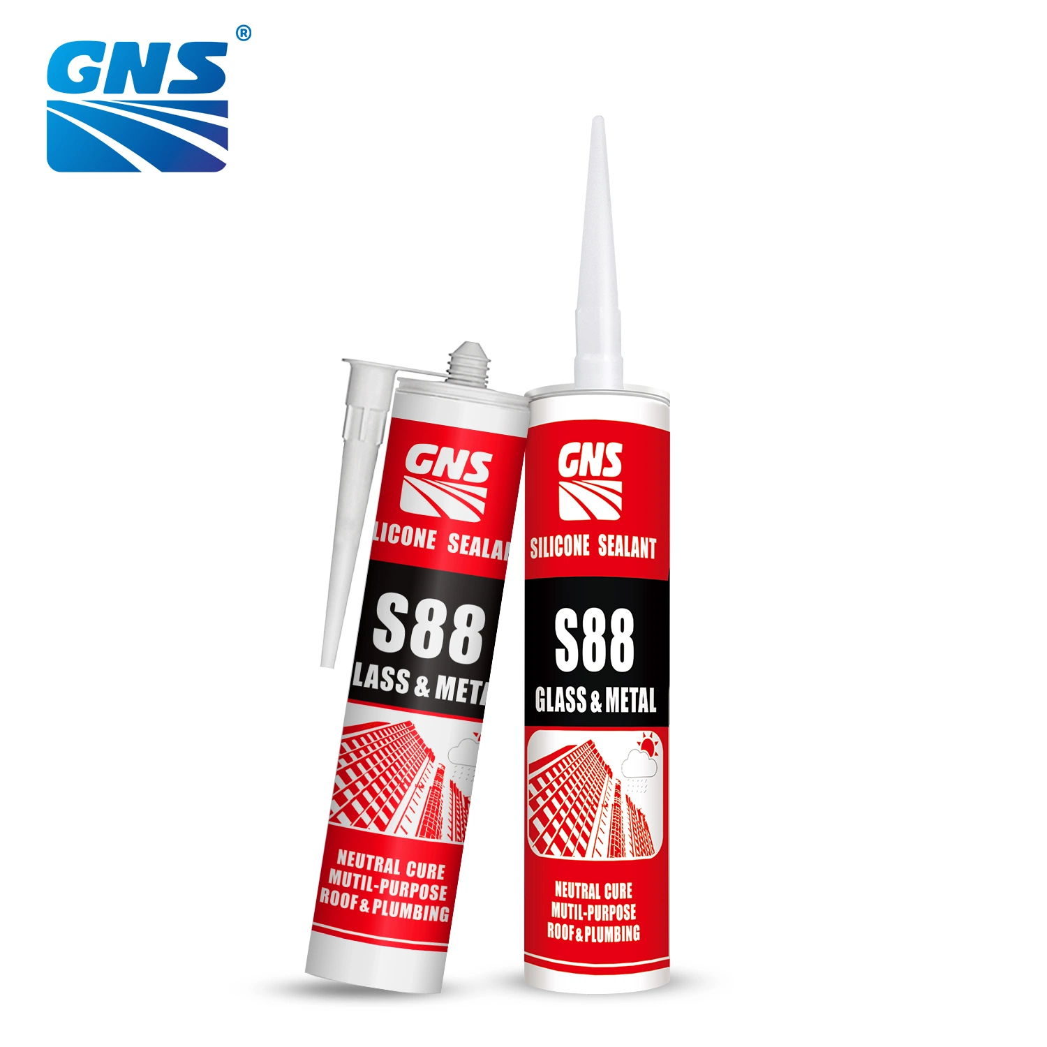 Weather Seal Weatherproof Construction Glazing Silicone Sealant Adhesive for Glass