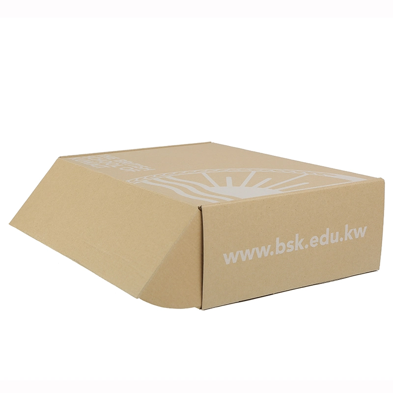 Luxury Recycled Custom Printing Logo Paper Box with Handle for Dried Food Packaging