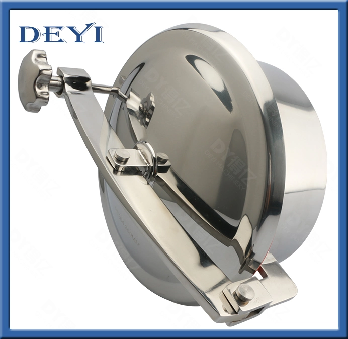Sanitary Stainless Steel Food Grade Non Pressure Round Manhole Cover
