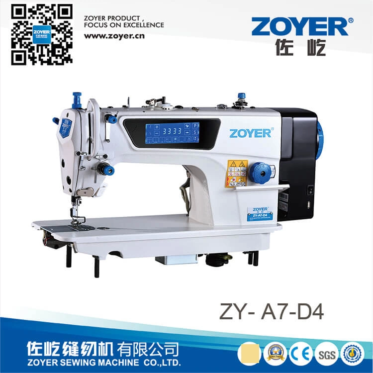 Zhejiang Zoyer Speaking Garment Screen Touch Direct Drive Lockstitch Sewing Máquina
