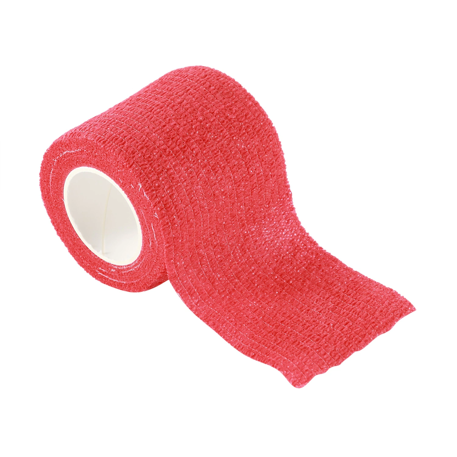 Sports Cotton Compressed Gauze Self Adhesive Tape Rolls Pain Relief Wrinkle Elastic Tubular Bandage