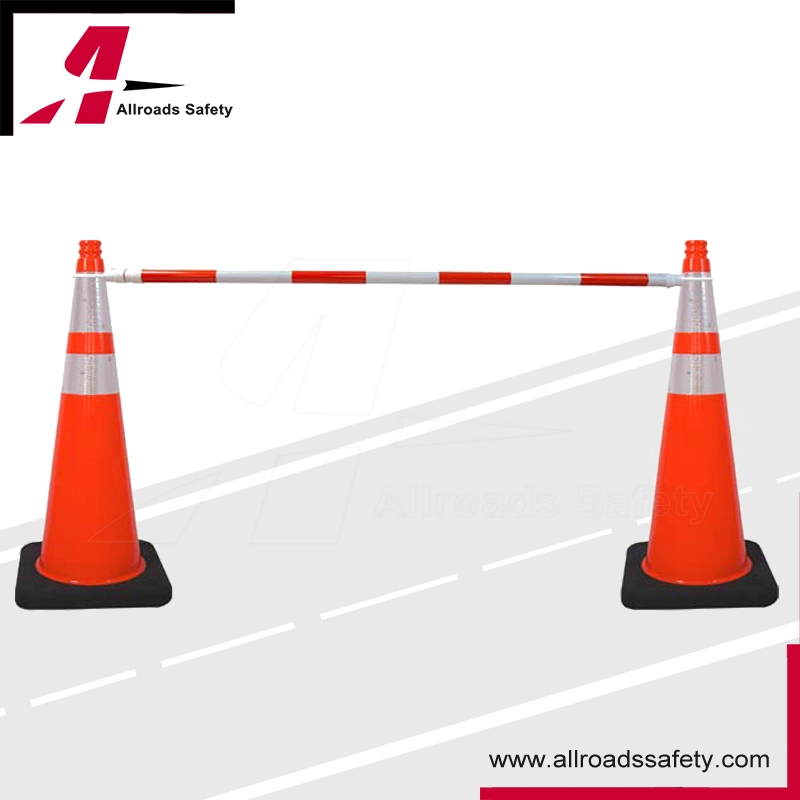 Length Adjustable ABS Traffic Cone Safety Barrier Bar