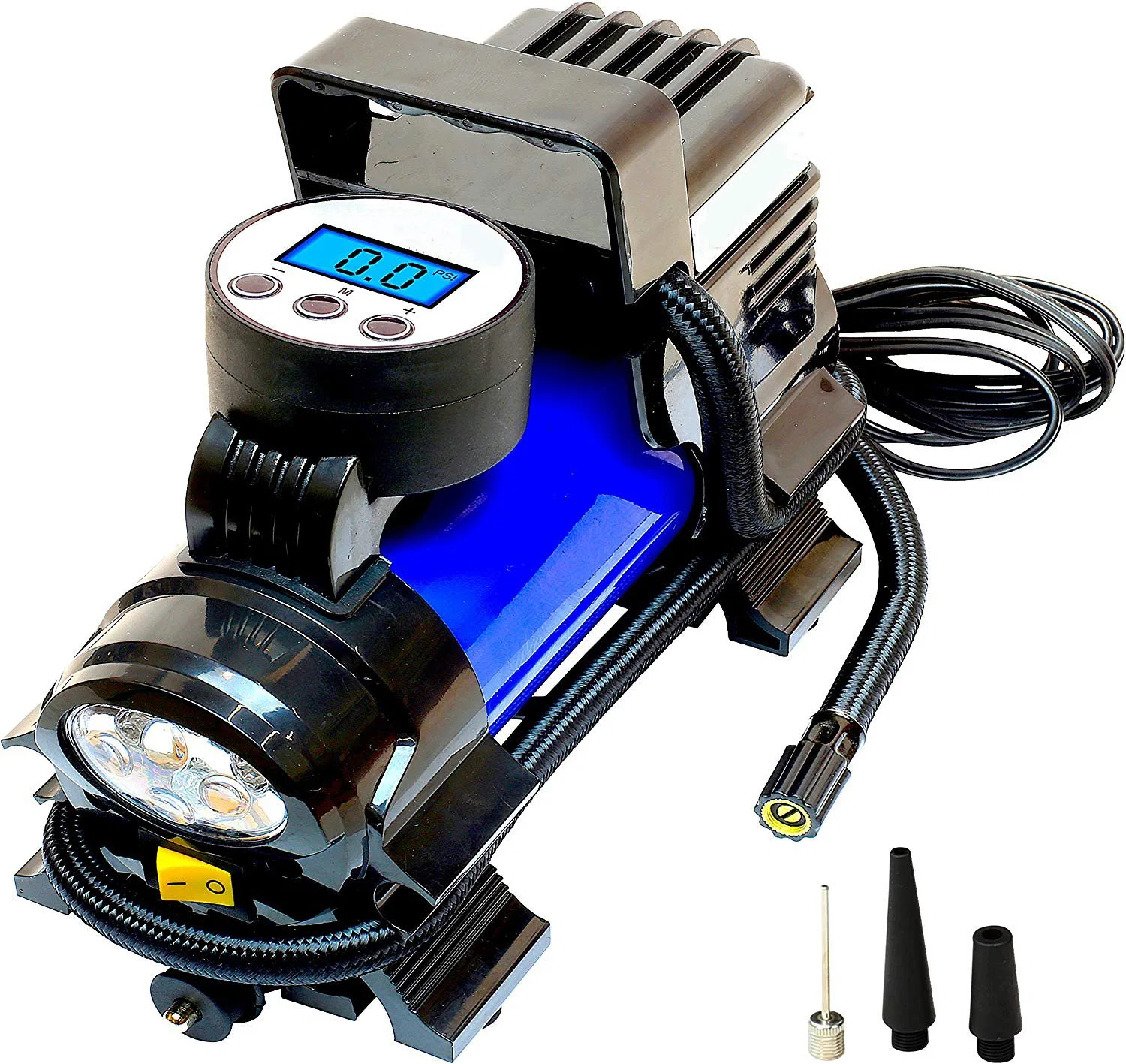 DC 12V 150psi 200W Tyre Inflator Car Air Compressor