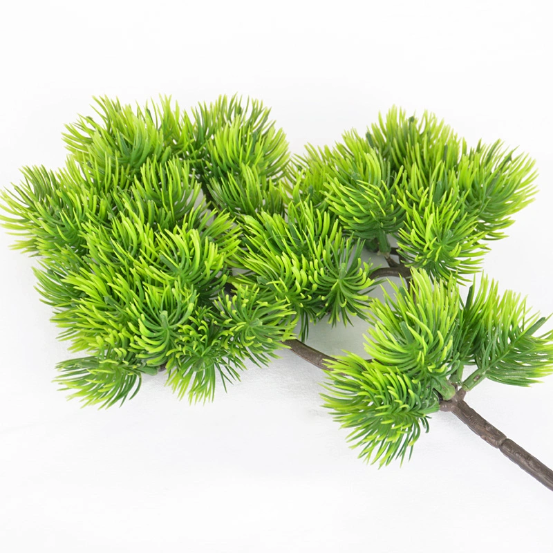 Artificial Christmas Twig PE Plastic Jumbo Pine Spray Artificial Plant for Holiday Decoration