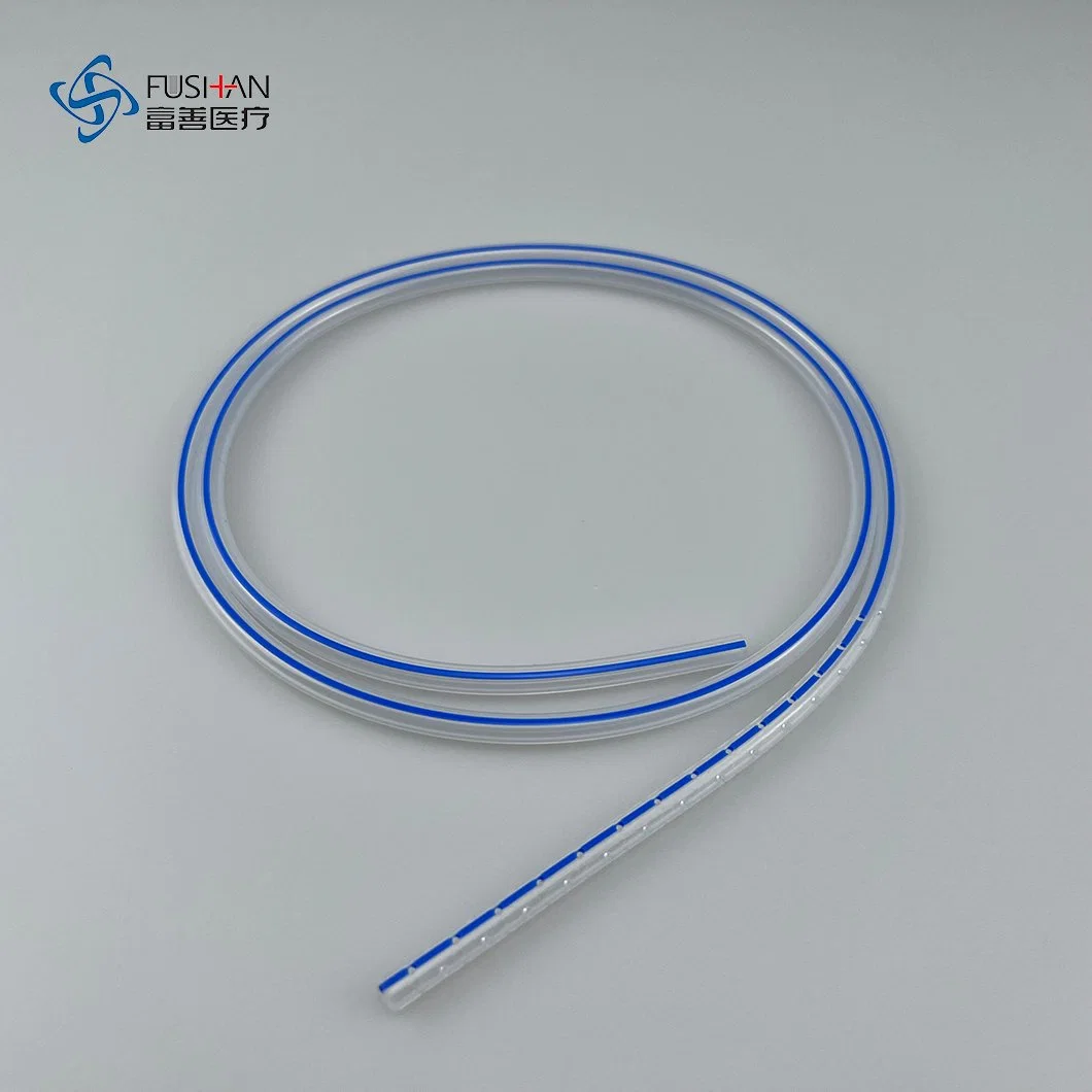 China Wholesales Disposable 100% Silicone Round Perforated Drain Tube Size 10-20fr Can Be Customized