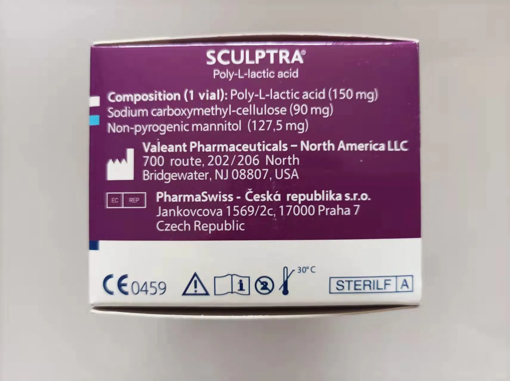 Devolux PLLA Poly-L-Láctico Acido viales Hyalutonic Filler colágeno para cara Glúteo