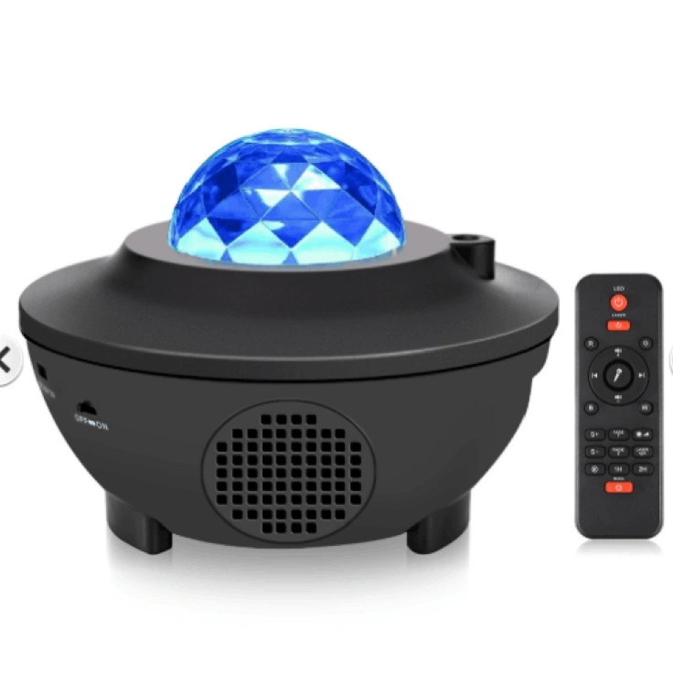 Hot Selling Twinkling Wave Music Speaker Starry Sky Laser Projector Lamp LED Night Star Projector Lights Quality Galaxy Laser Mood Projector Light