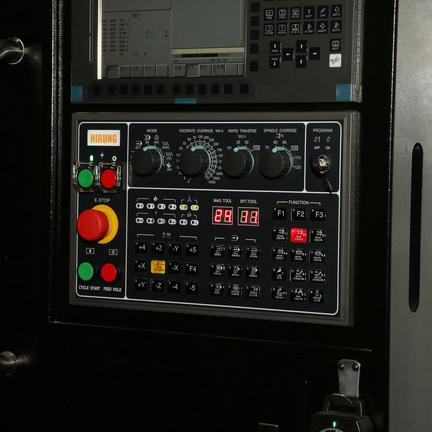 fresadora CNC Controle Fanuc para metais EV850L