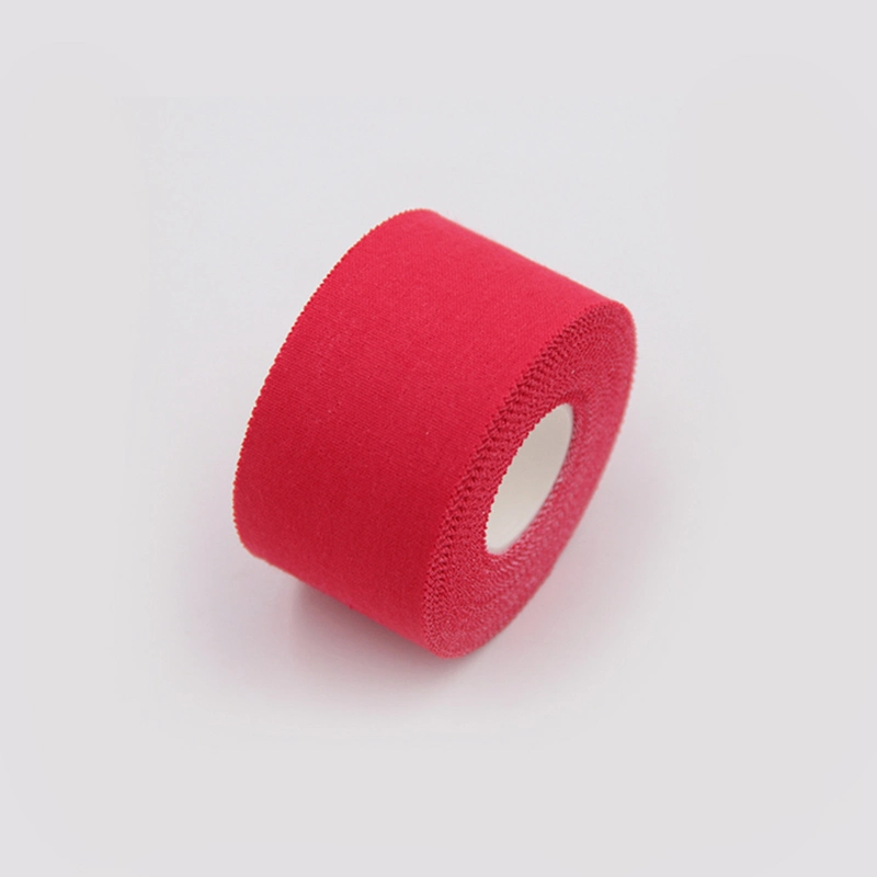 Free Samples & CE FDA Certified Colorful Cotton Fabric Sports Wrap Tape for Athletic Muscle