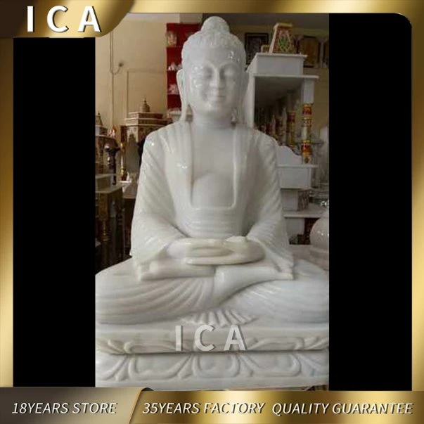 Hand Carved Famous Modern Natural Stone Buddha Statue Sculpture