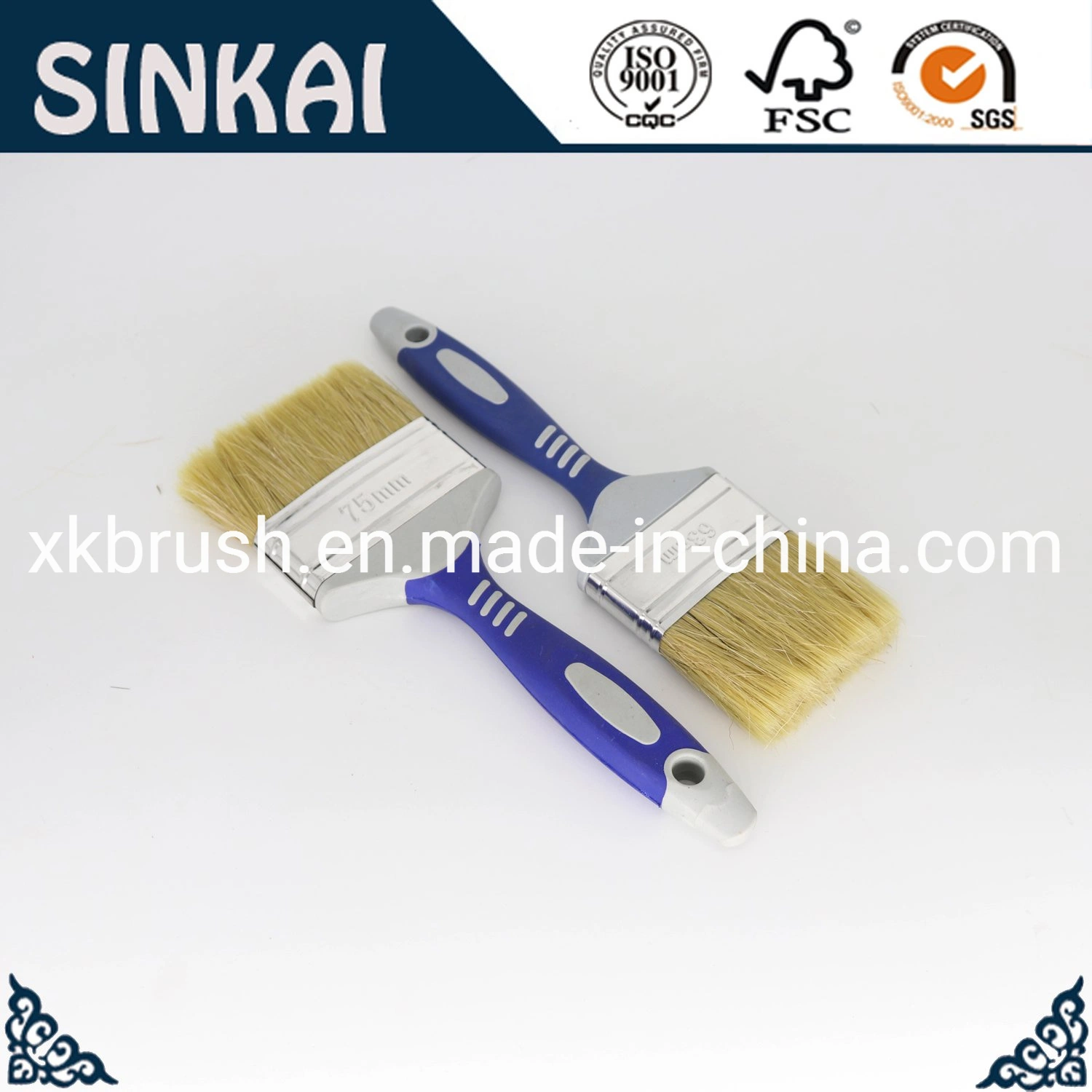 Rubber Plastic Paint Brush / OEM Painting