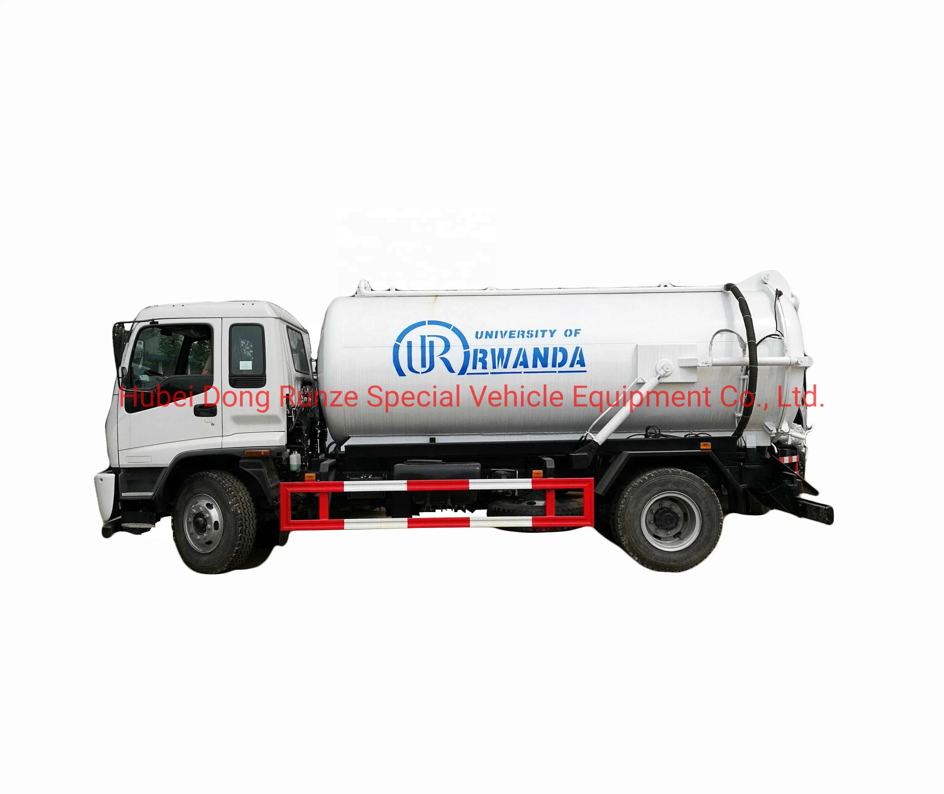 I-S-U-Z-U Vacuum Truck Cesspit Emptier -10000 Liters (Septic Tank) Rwanda