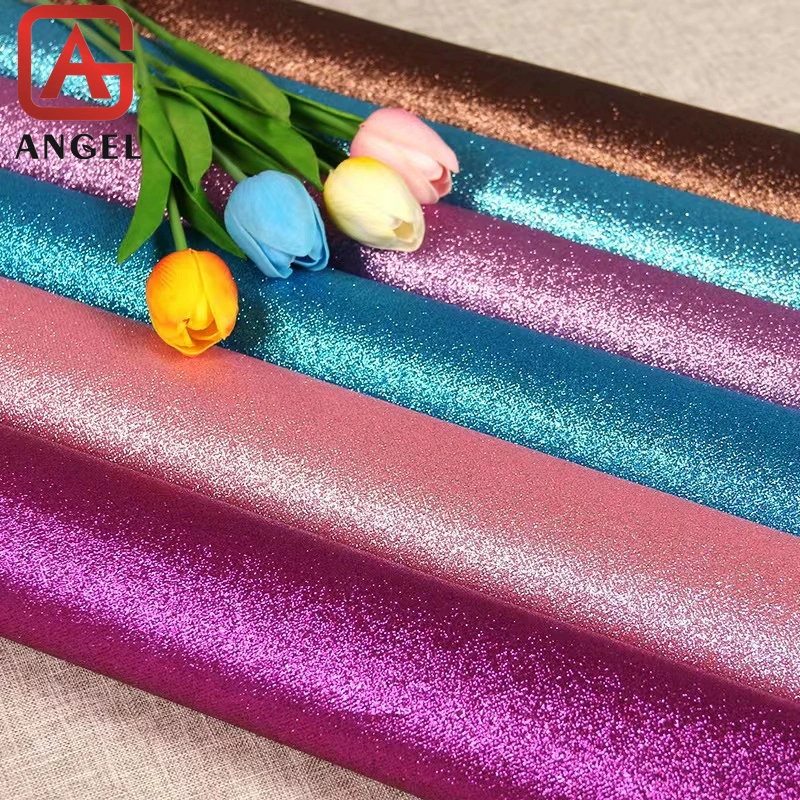 Venda a quente cintilantes Cartolina papel tecido feltro folhas para DIY decoração Partido Sparkle