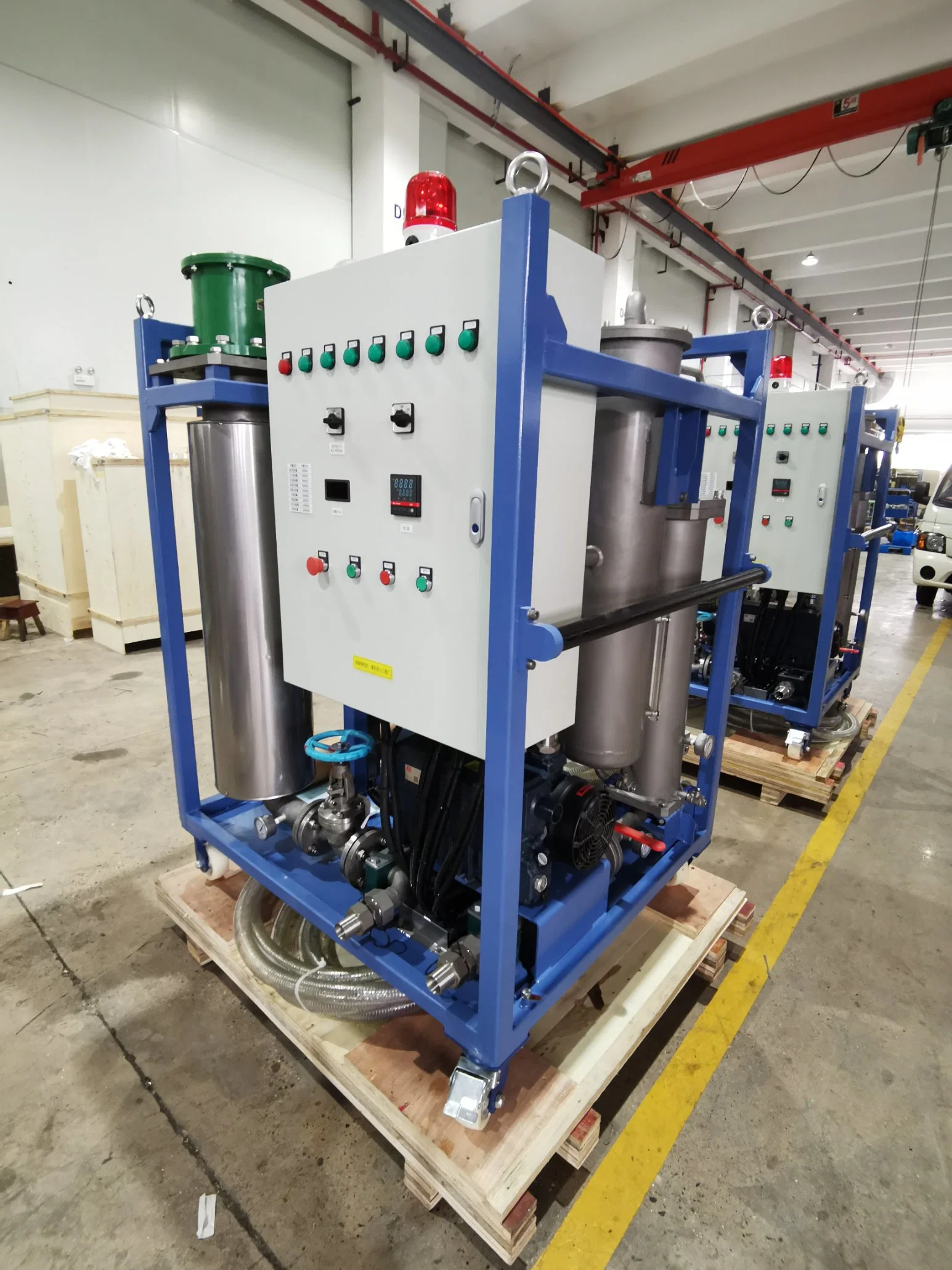 Vacuum Lubehydraulic Oil Water Separator for Low and Medium Viscosity Oil