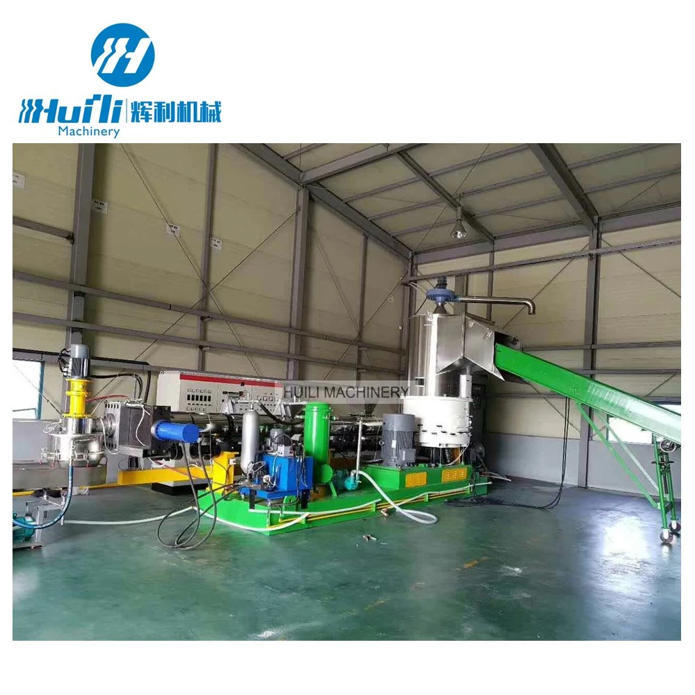 Automatic Crushing PP PE LDPE Waste Film Plastic Granulating Factory Price Plastic PP PE Film Granulator or Pelletzing Extruder Machine for Plastic Granules