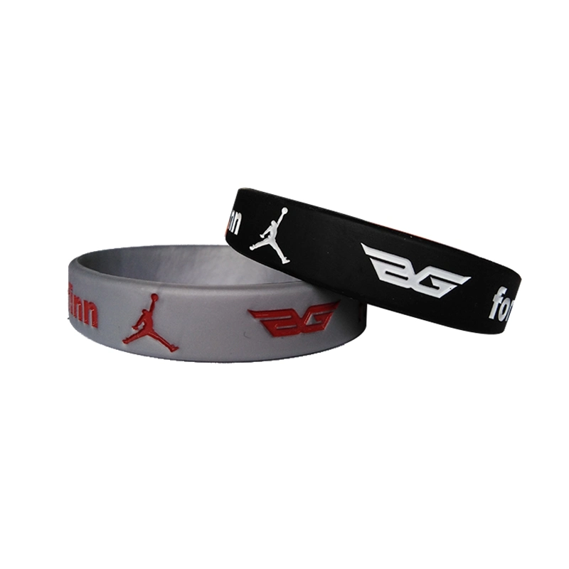 Customizable Silicone Wrist Band in Logo Color and Shape - Promotional Gift