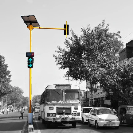 China Manufacturer Hot Sale High Quality Solar LED Traffic Light System Solution