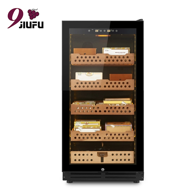 Frigorífico Wholesale Cigar humidor constante umidade e temperatura Controle humidor Frigobar elétrico Cigar humidor