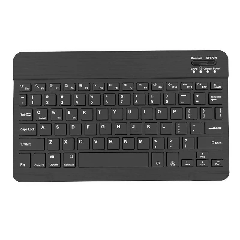 Ultraflache Bt-Tastatur Multi-Device Praktischer Tragbarer Drahtloser Mini-Bluetooth Tastatur für Tablet Computer Mobiltelefon