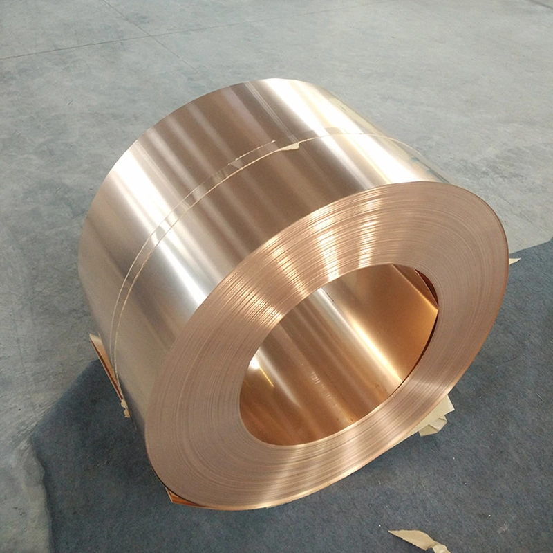 C17200 1/2 in Hard Soft Beryllium Copper Coil Cube2 Copper Strip Low Price
