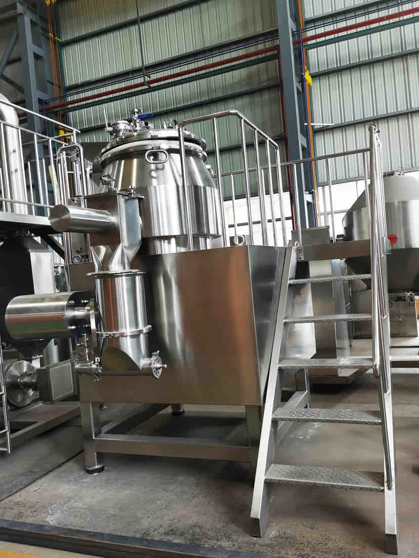 Easy to Clear Ghl-50 Series High Speed Wet Mixing Granulator for Light Industries