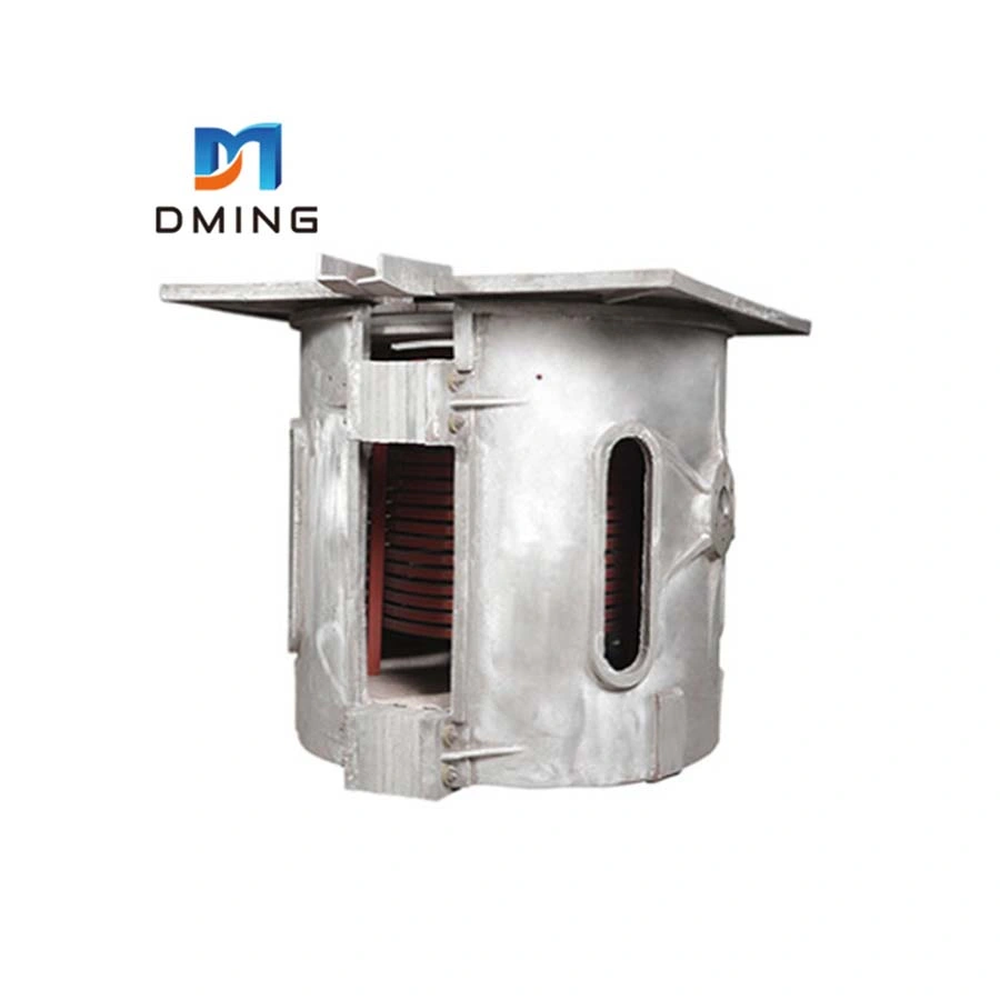 Smelting 500kg 1t Aluminum Steel Iron Induction Melting Furnace