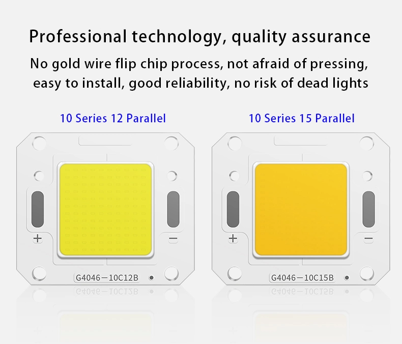 20W 30W 50W 60W High Power COB LED 4046 DC 28-32V PCB 4046 COB Chip LED for LED Floodlight