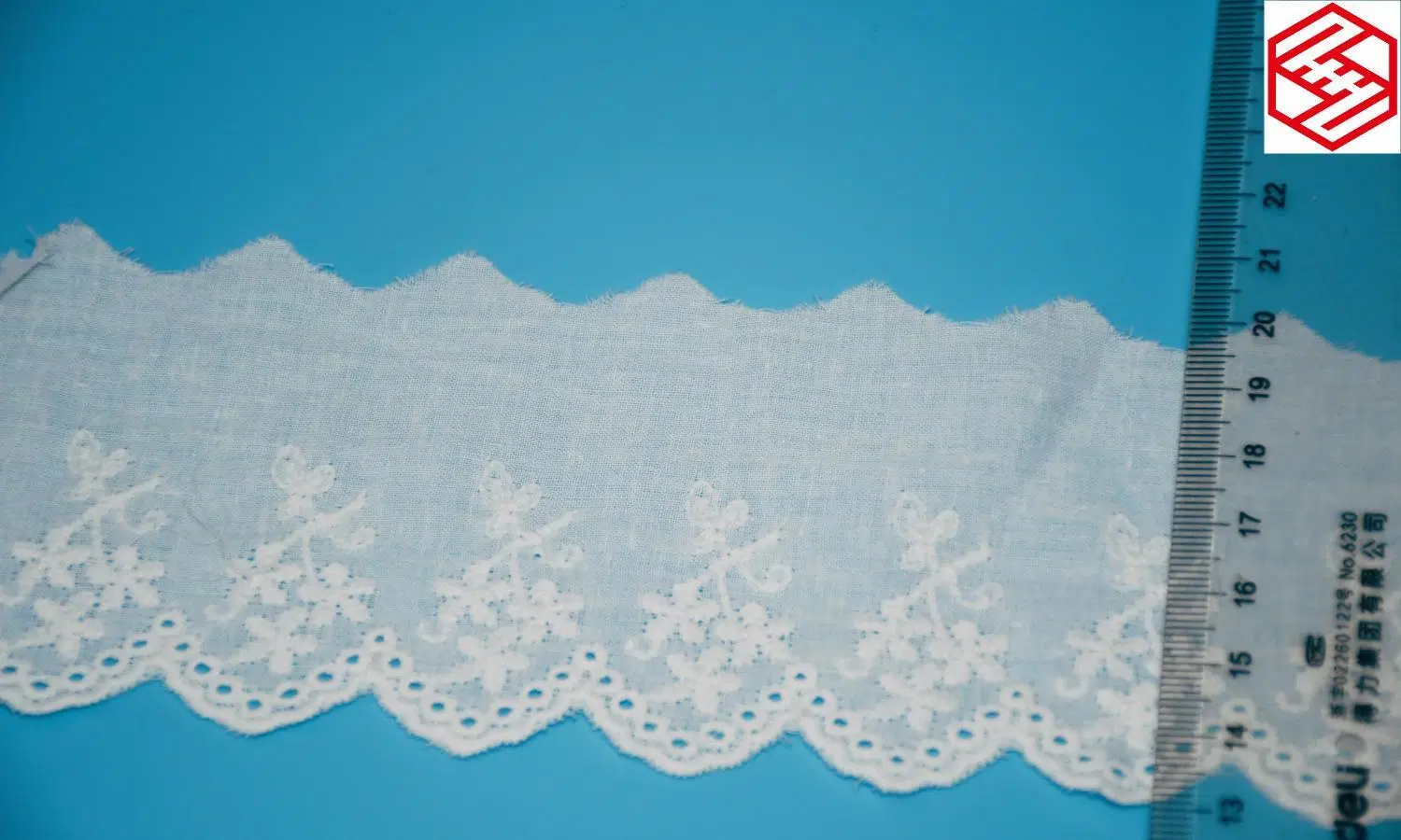 Embroidery Cotton Lace Lace Fabric by The Yard