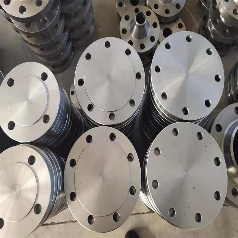 ASTM A105 Flange Blind Stainless Steel Carbon Steel According to Standard Blind Slip on Weld Neck Flange Manufaflange Water Pipe Flange