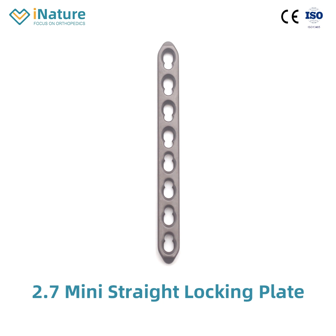 Orthopedic Implants Mini Locking Plate 2.7 Mini Oblique L Type Locking Plate