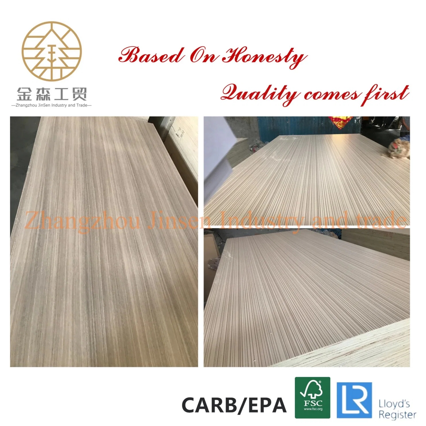 18mm Laminated Building Material Melamine Plywood/Melamine Board/Marine Plywood/MDF for Indoor