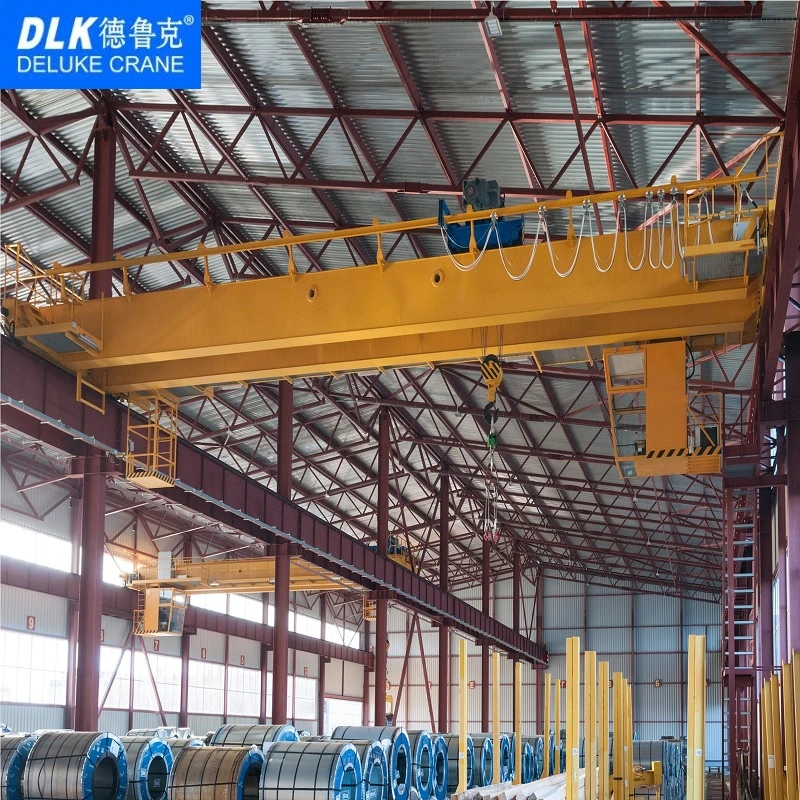 Construction Machinery Qd Type 350 Ton Double Girder Overhead Crane with Hook for Sale