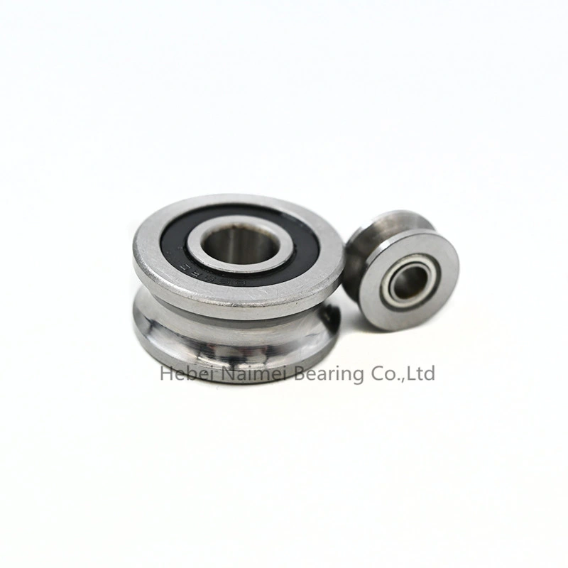 8mm Smooth Linear Shaft Rod Guide Rail U Groove Track Roller Bearing Lfr50/8-8 Lfr50/8-8kdd Lfr50/8-8npp