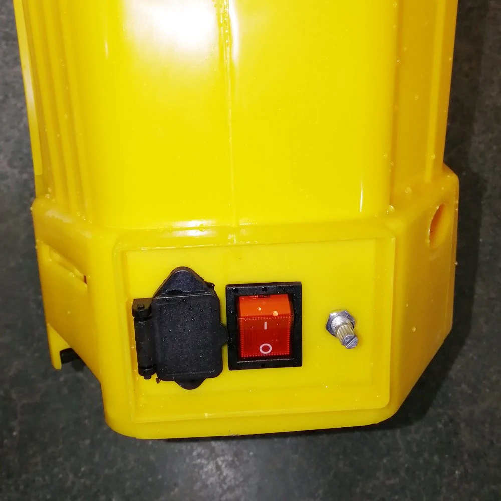 Saco portátil para knapsack de 16 L, de alta pressão, operado por bateria Pulverizador agrícola bomba de Pulverização elétrica Agrícola