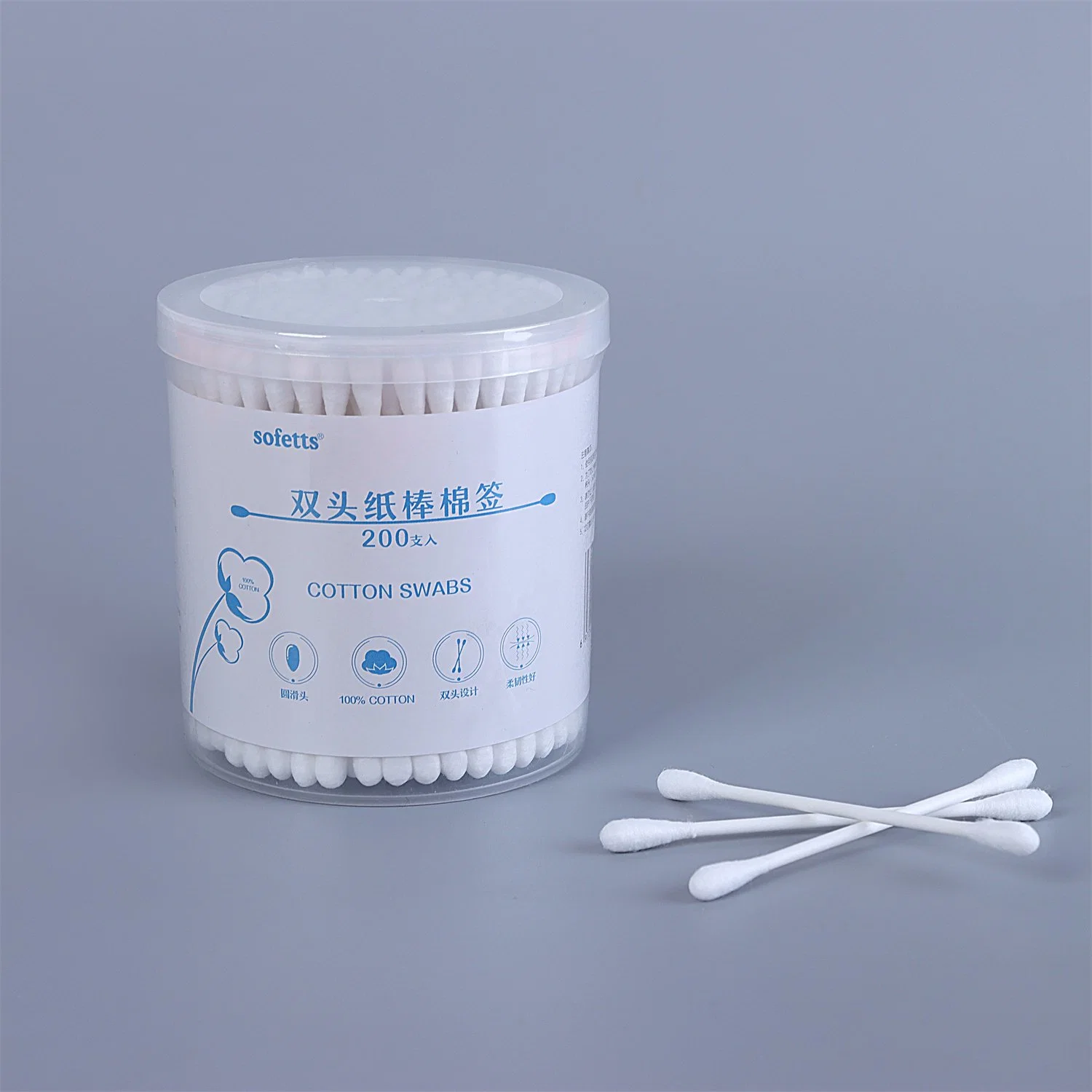 100% Cotton Daily Use Disposable Cotton Swab Manufacturer