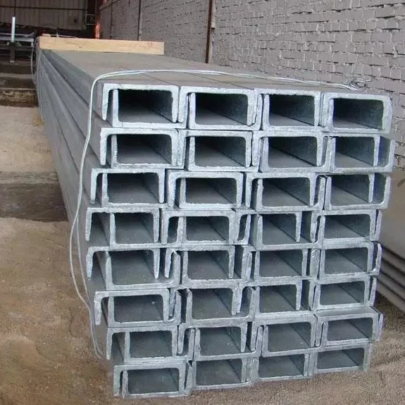 Hot-DIP Galvanized C-shaped Steel Q345 estructura perforada en frío Purlin