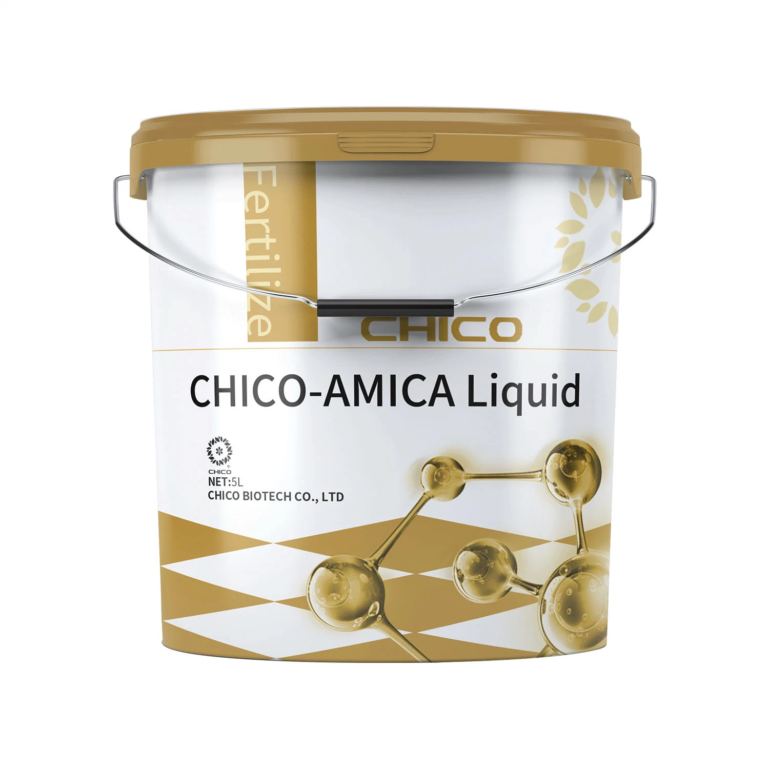 Chico-AMICA Liquid Humic Acid Trace Element NPK مواد التخصيب القابلة للذوبان من الكالسيوم