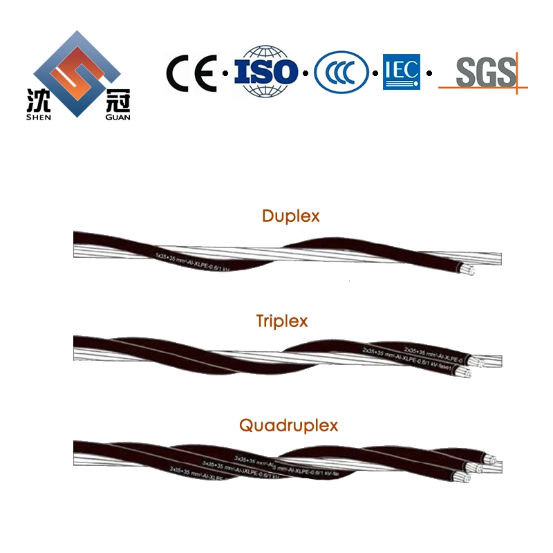 Shenguan Aluminum Alloy Conductor XLPE Insulated Power Cables 0.6/1kv for Power Transmission Electric Cable Replace Sealed Lead Sheath Coaxial Cable