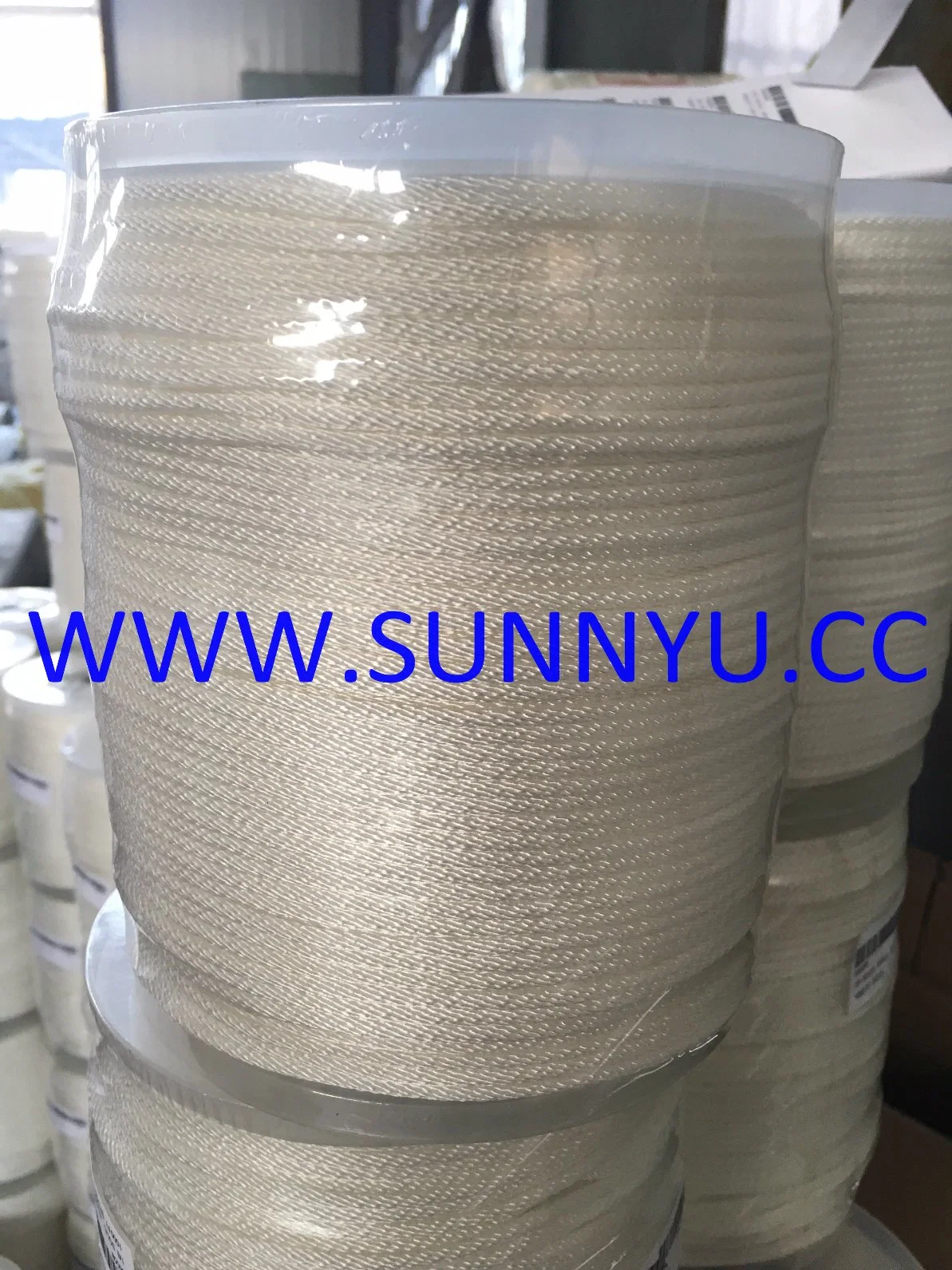 Customized Strong Colored PP Diamond Braided Rope for Packaging