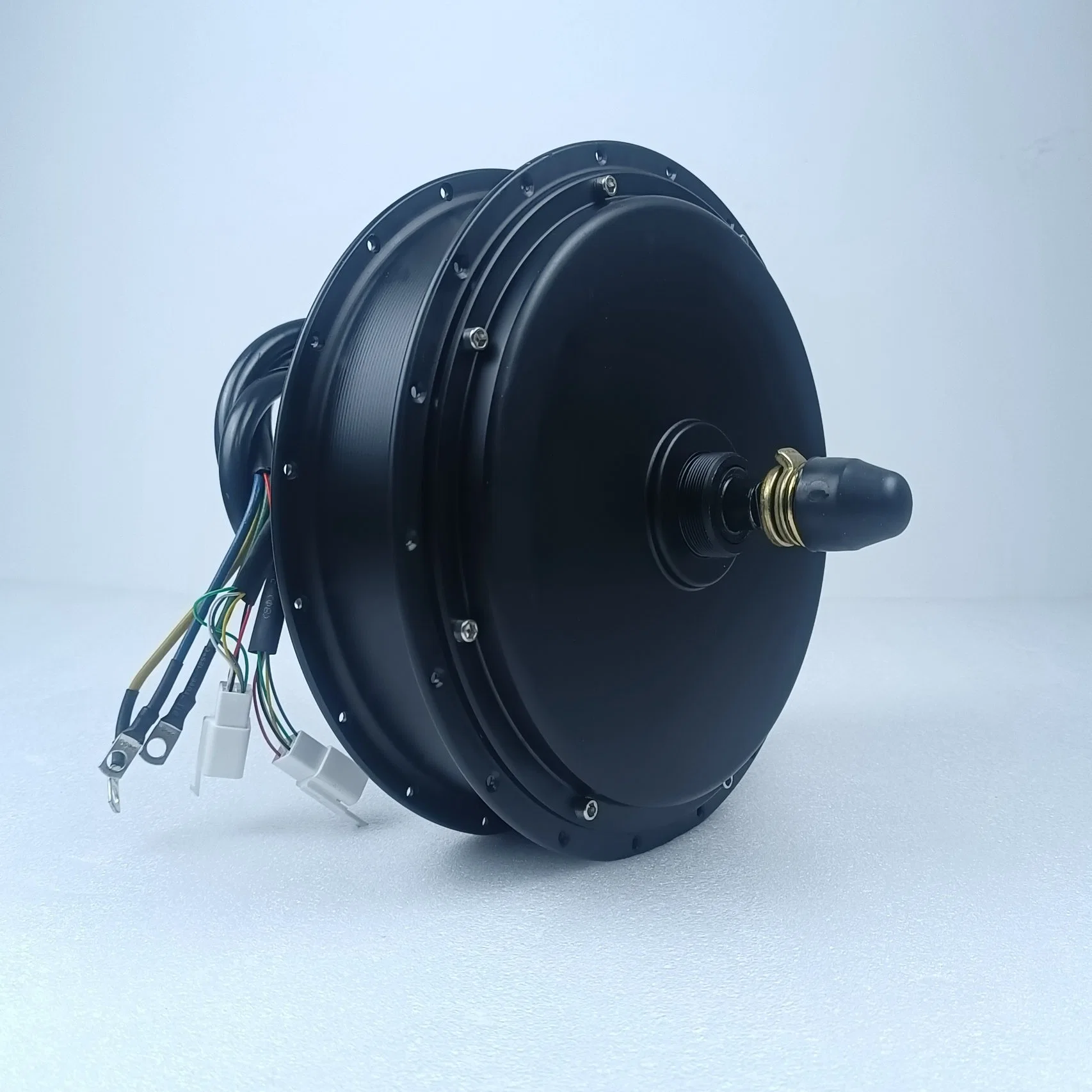 5000W 48V 5kw 72V Electric Motor Hub Brushless Gearless Motorcycle Dirt Bike Rear Wheel Motor