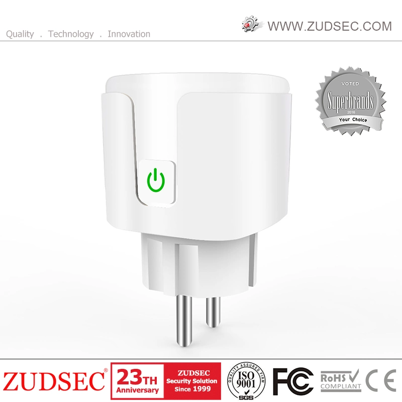 Non-Grounding Electrical Wall Socket Smart WiFi Plug for Smart Home