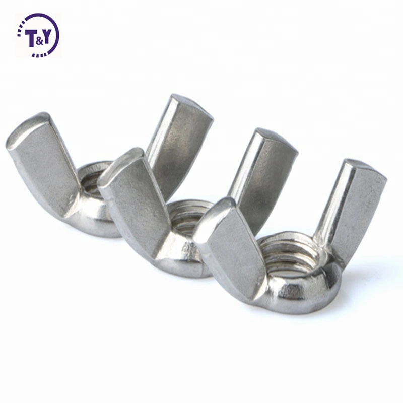 40mm X 8mm White Zinc Plated Die-Casting Wing Nut