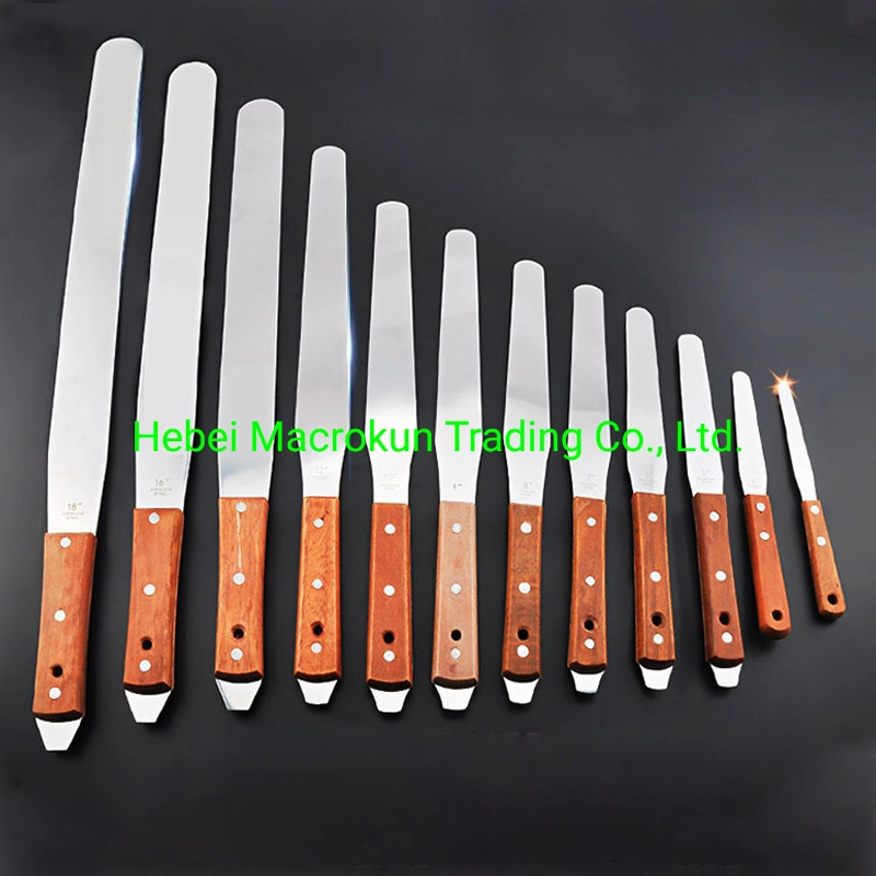 Stainless Steel Ink Spatulas Ink Knife for Screen Printing Using