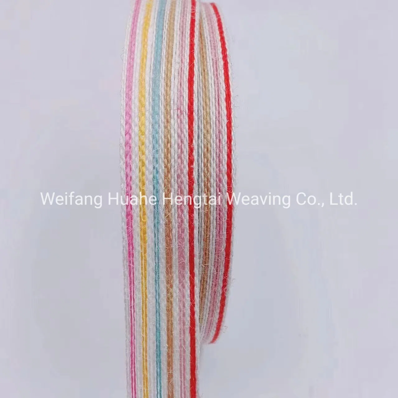 New Fashion Stripe Colorful Hemp Ribbon