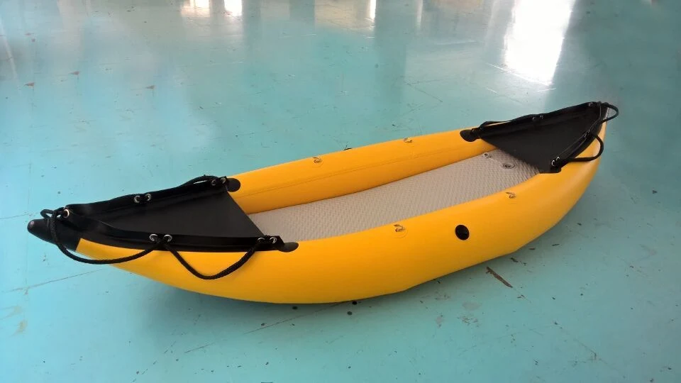 Asiento de un solo barco Canoa Kayak Pesca inflables