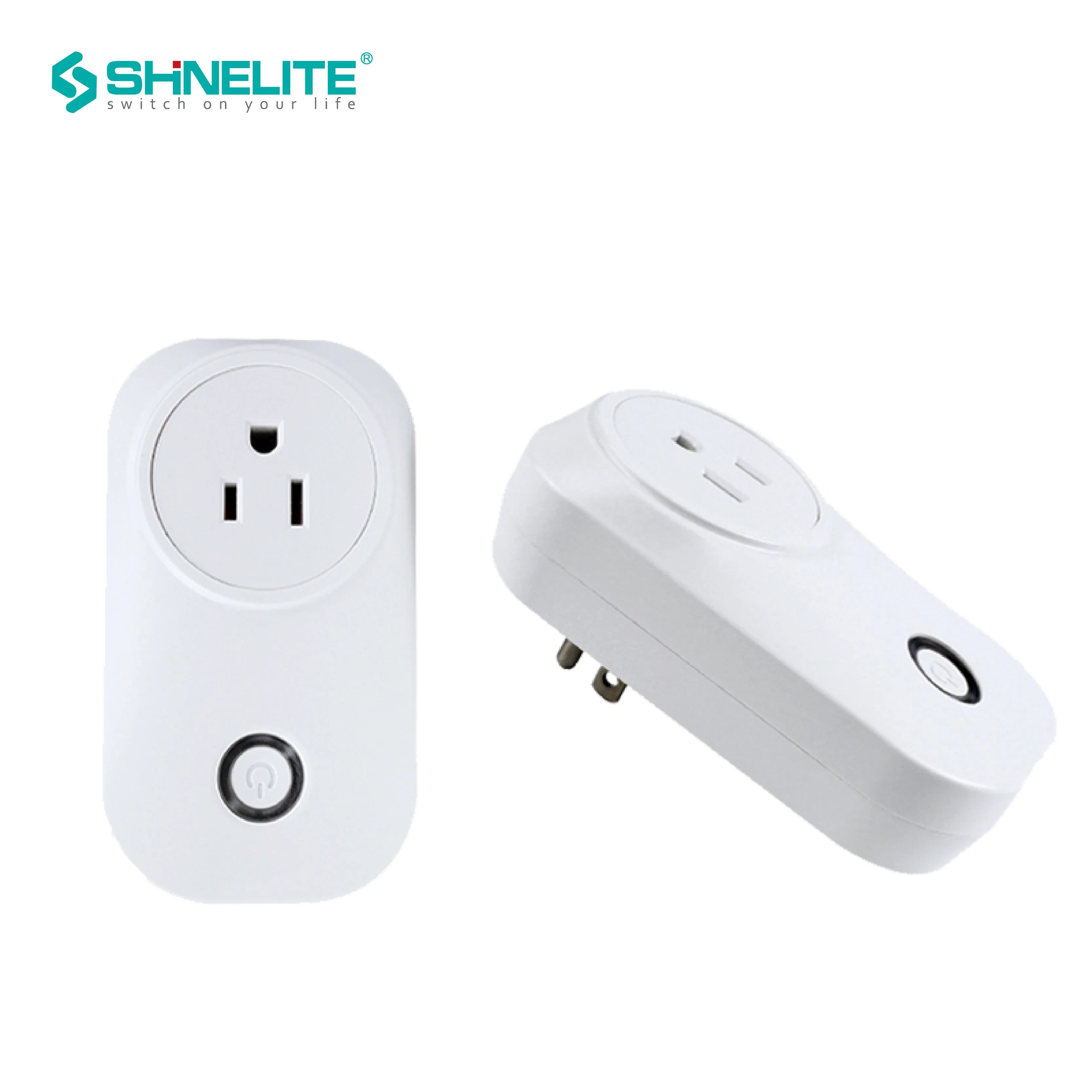 Smart Home AC110-240V 3 Pin Electrical Plug WiFi Smart Plug