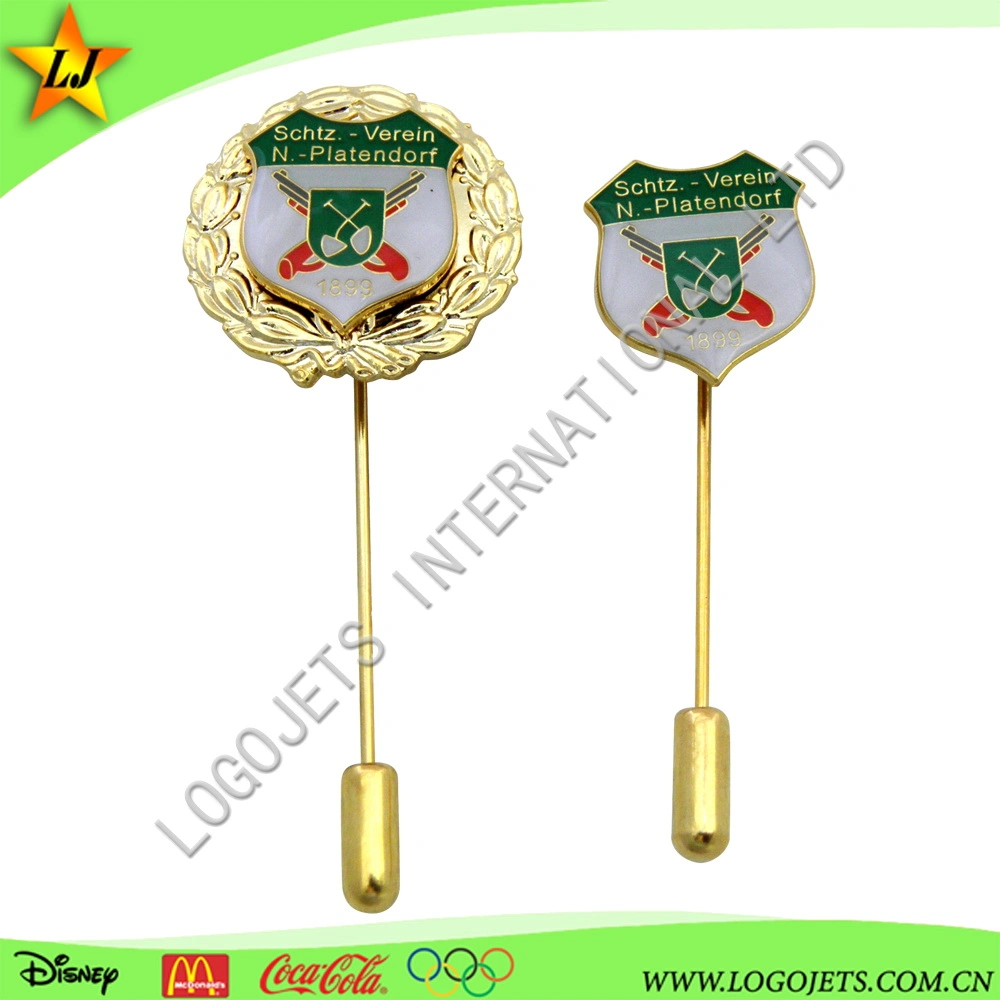 Wholesale/Supplier Fashion Promotional Promotion Products Metal Craft Gifts Item Custom Soft Hard Enamel Metal Badges Lapel Pins with Stick Pin