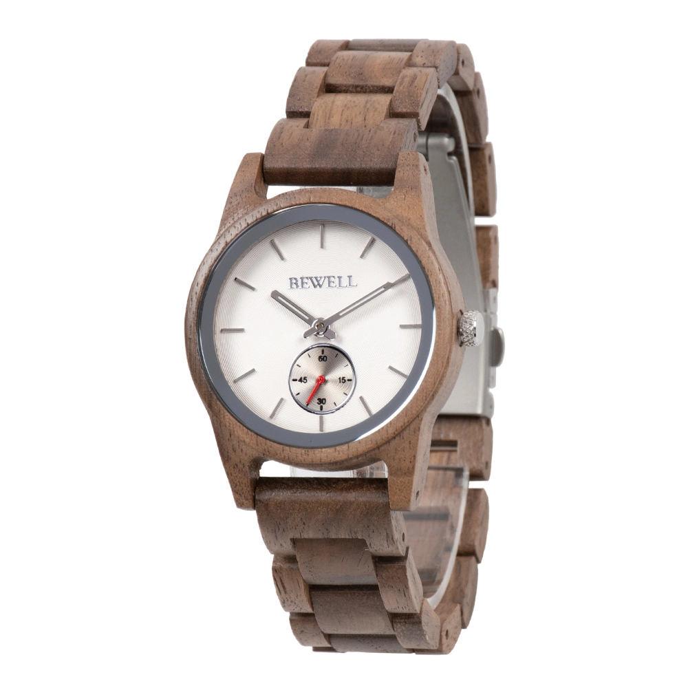 Luxury Bewell Ladies Wrist Watch Custom Wooden Watch with Private Label for Women Relogio Masculino