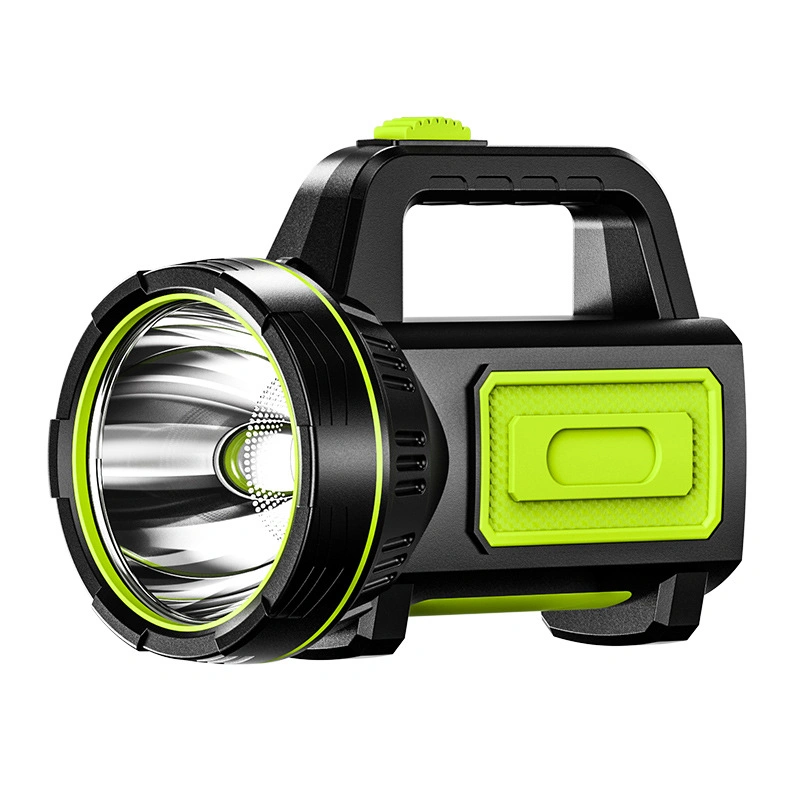 Rechargeable LED Handheld Flashlights Lantern Handed Lamp Portable Spotlight
